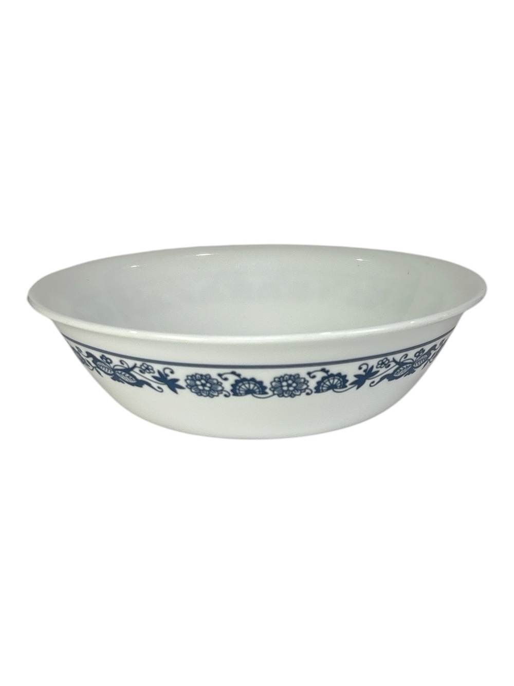 Vintage Corning Corelle Old Town Blue Onion 8.5" Round Vegetable Bowl Made USA - Picture 4 of 7
